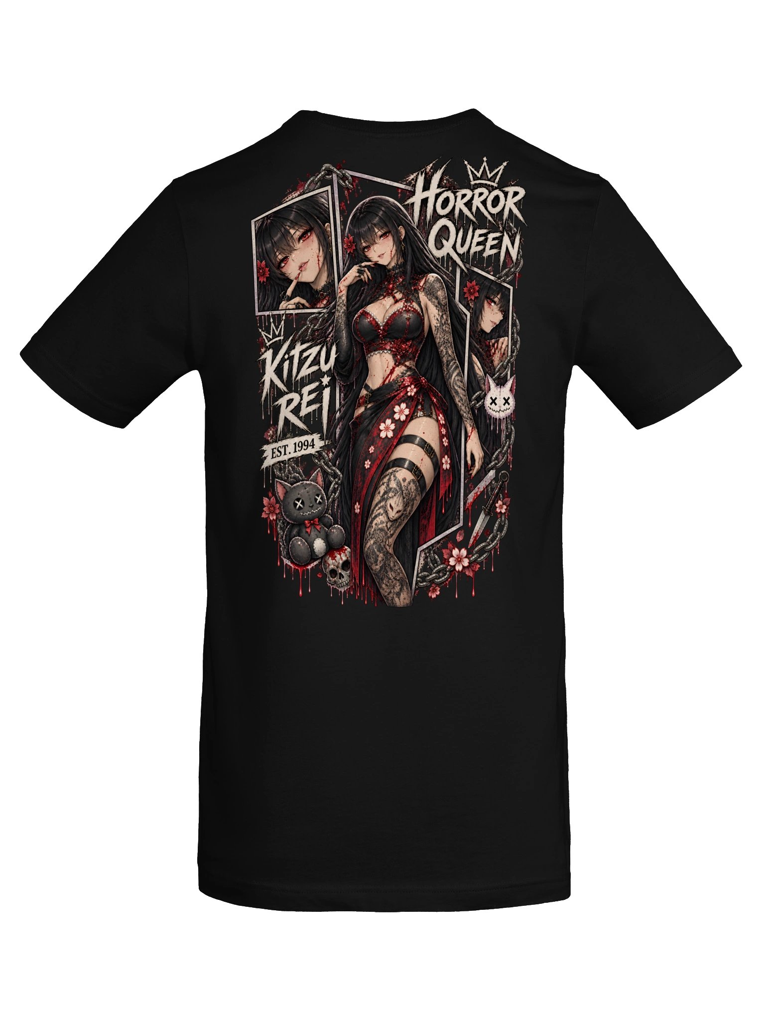 KITZUREI Gothic Drip Wordmark Tee product image (6)