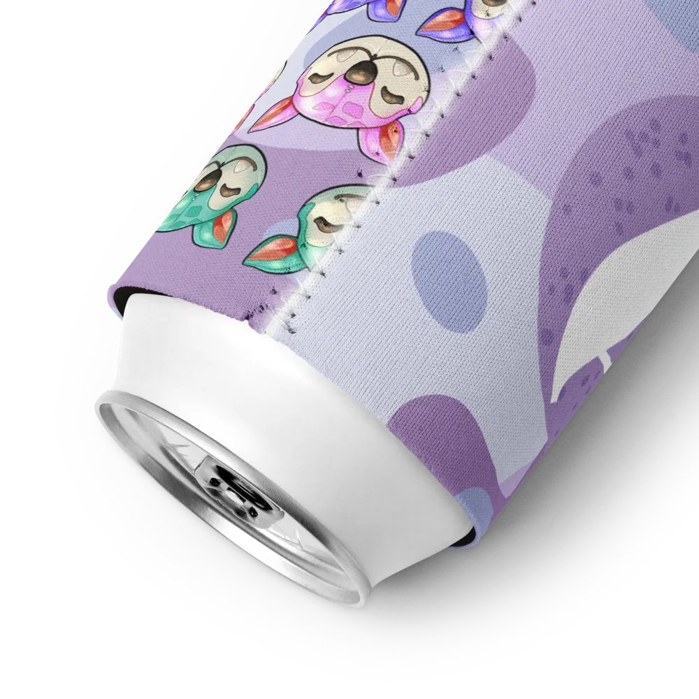 Cheerful Chapaa Faces Can Cooler product image (11)