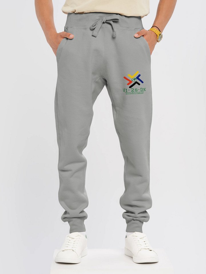 Global Innovation Vi-2s-Dk Logo Fleece Joggers product image (1)