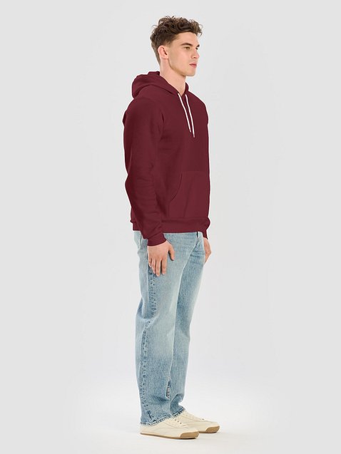 Photo showing Bella+Canvas Supersoft Hoodie