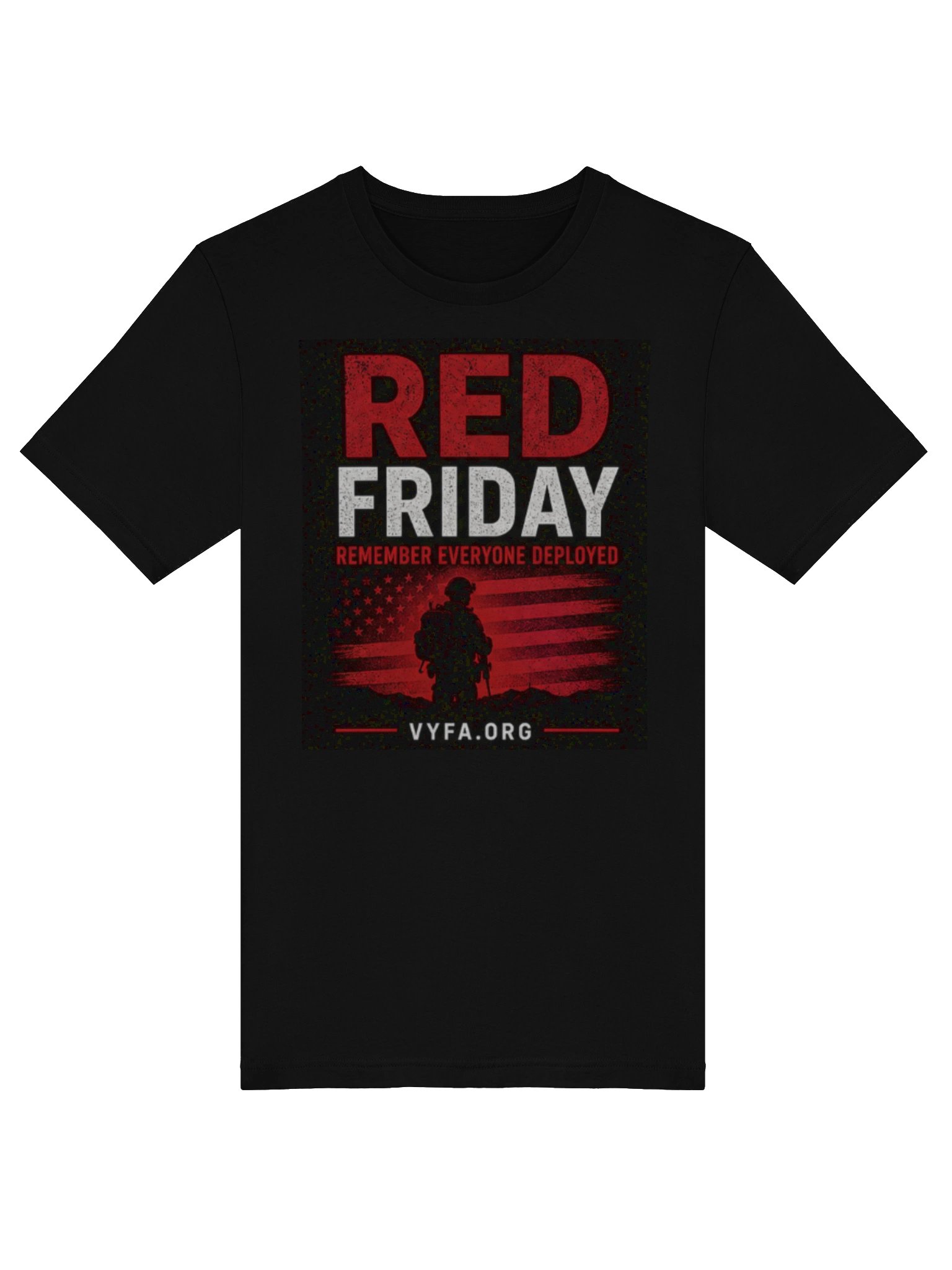 BOLD RED FRIDAY — Remember Everyone Deployed Tee product image (3)