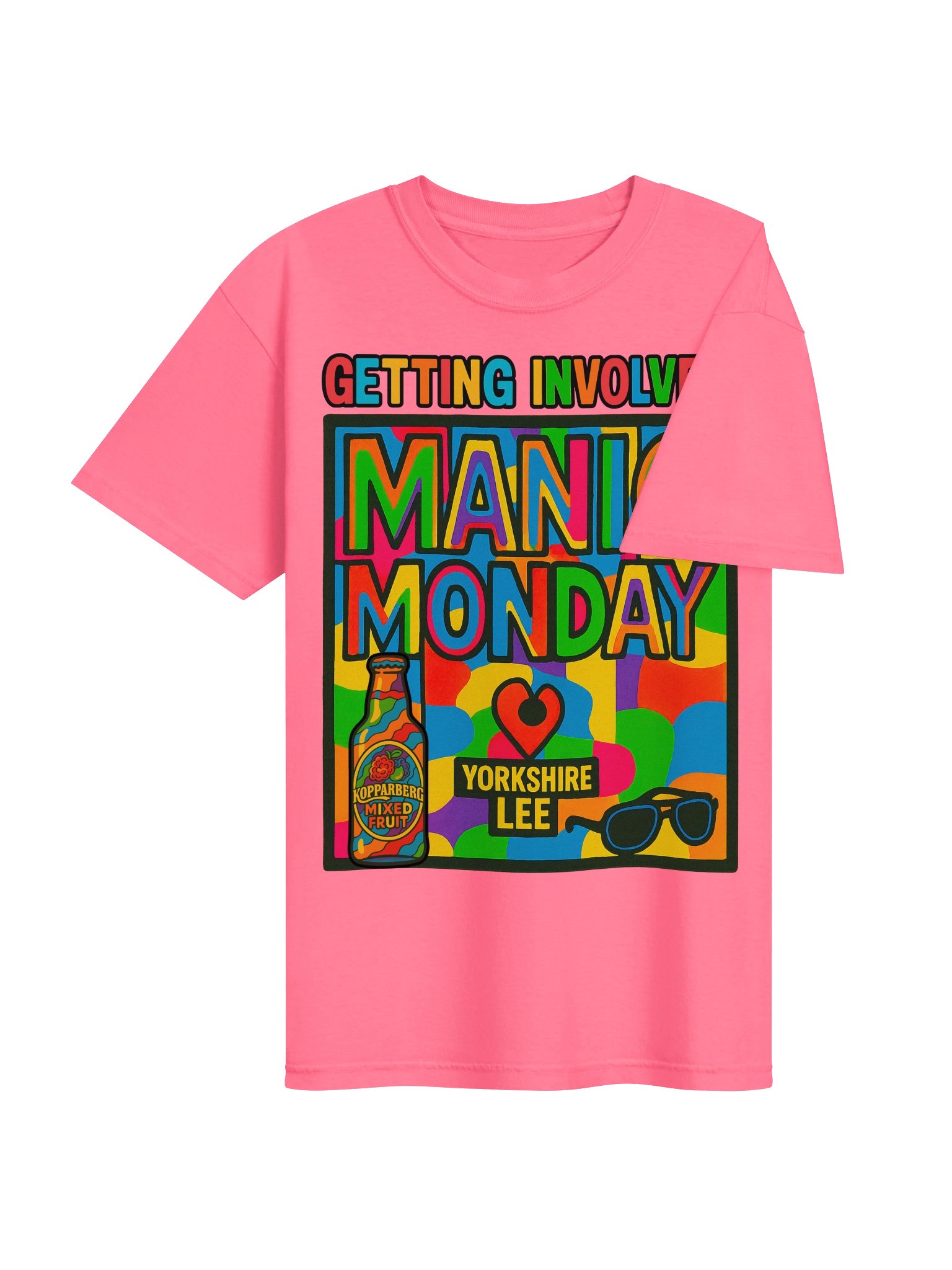Manic Monday 2026 Comfort T-Shirt (happy version) product image (4)