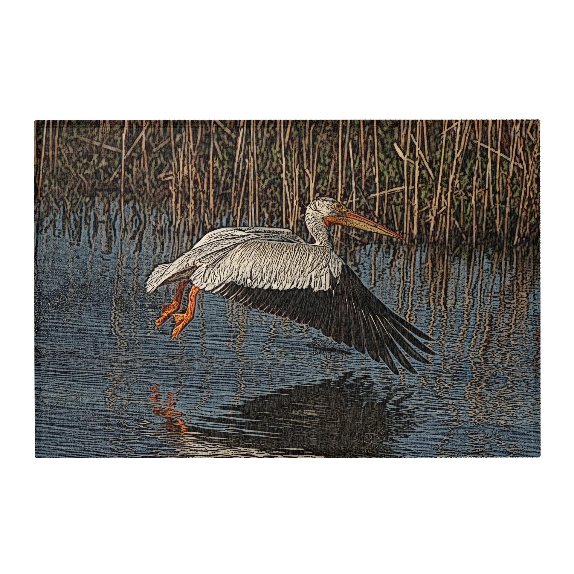 American White Pelican Area Rug product image (1)