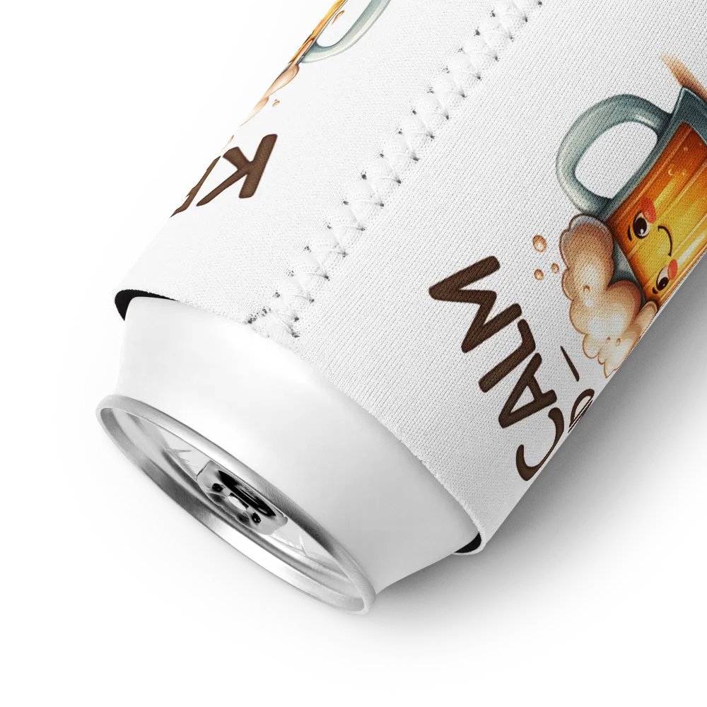 Keep Calm and Drink Beer Can Cooler – Insulated Holder for Cold Drinks product image (9)