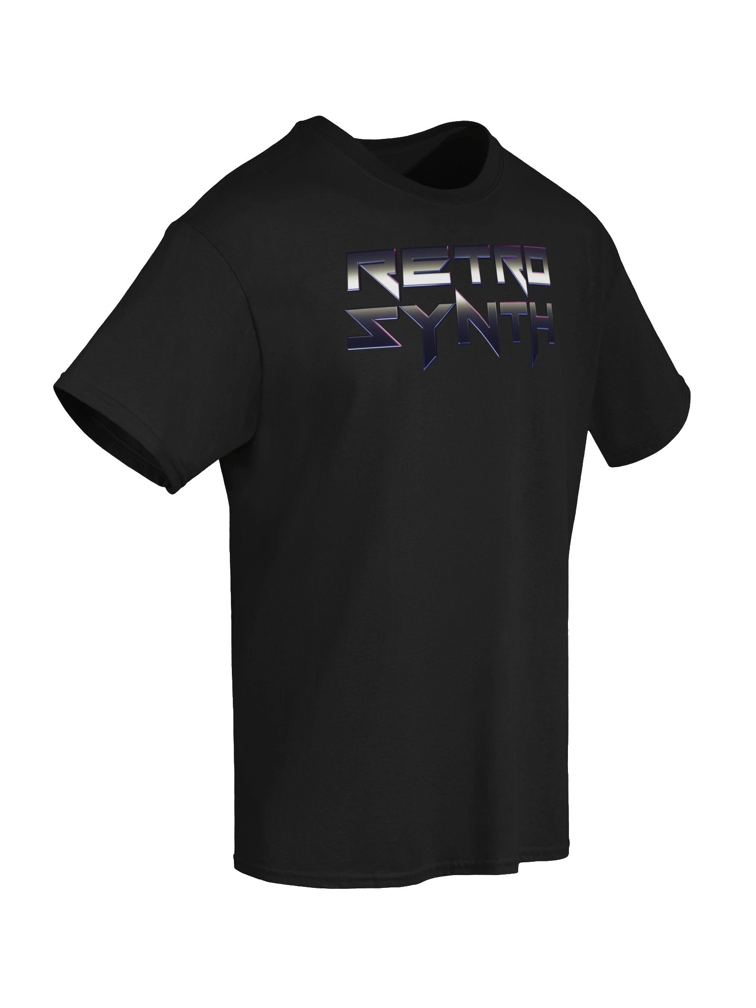 RETROSYNTH METALLIC LOGO T-Shirt product image (12)