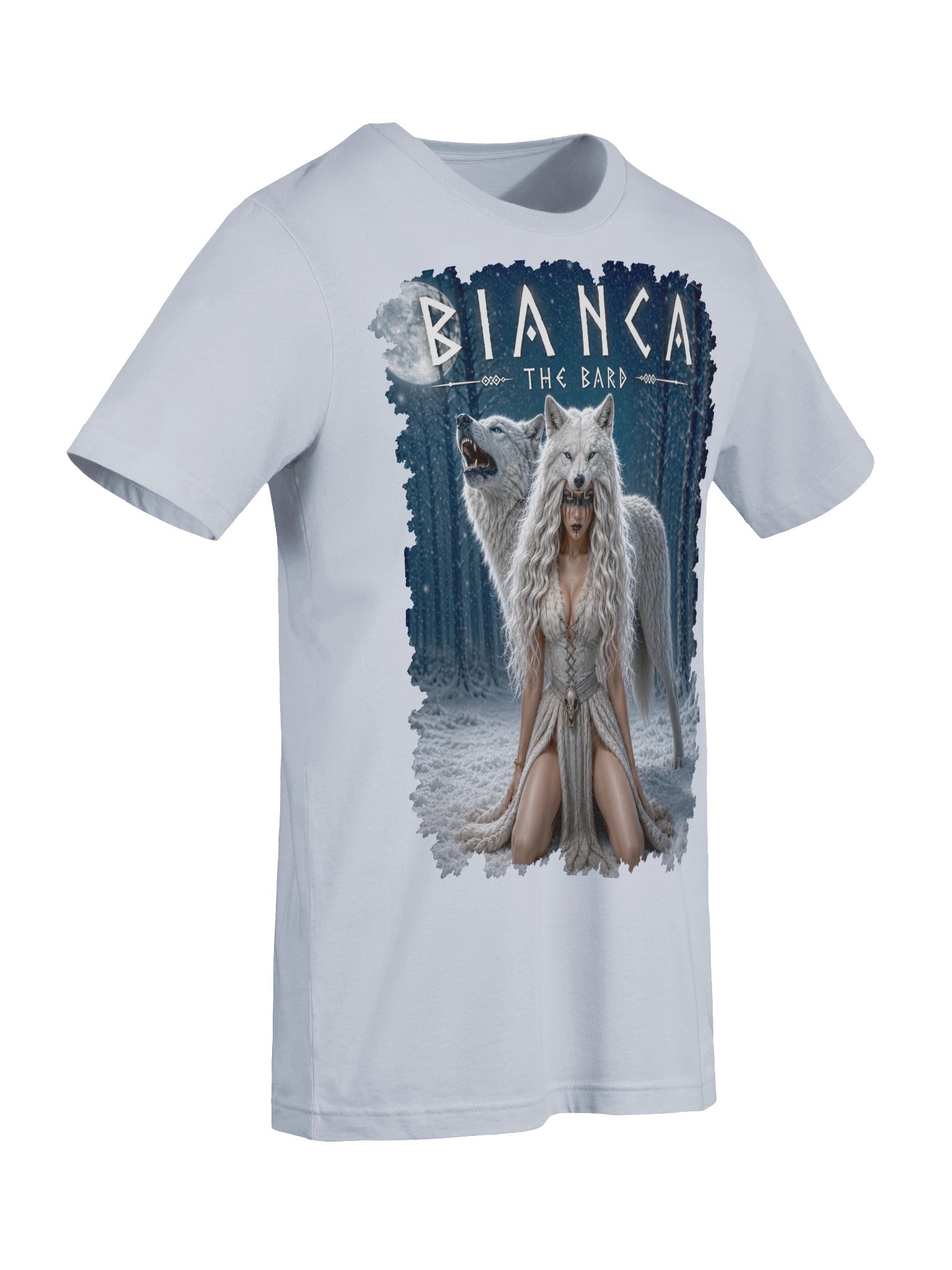 Bianca The Bard - White Wolf - T-SHIRT product image (7)