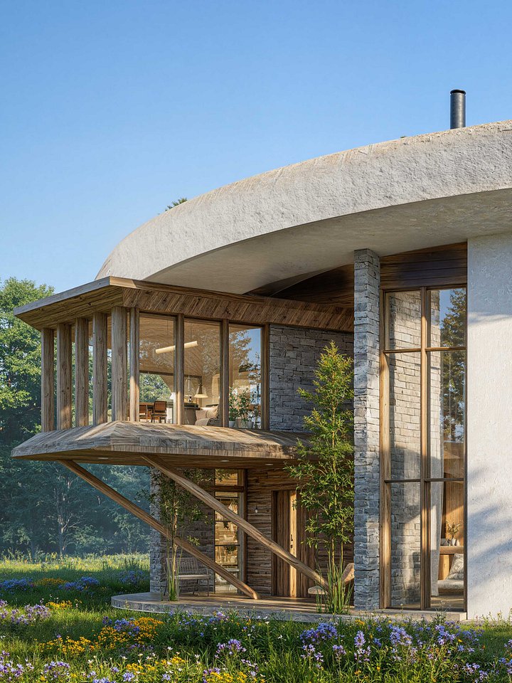 A Frame House 057 - Drawings\Blueprints CAD + PDF - Metric + Imperial product image (1)