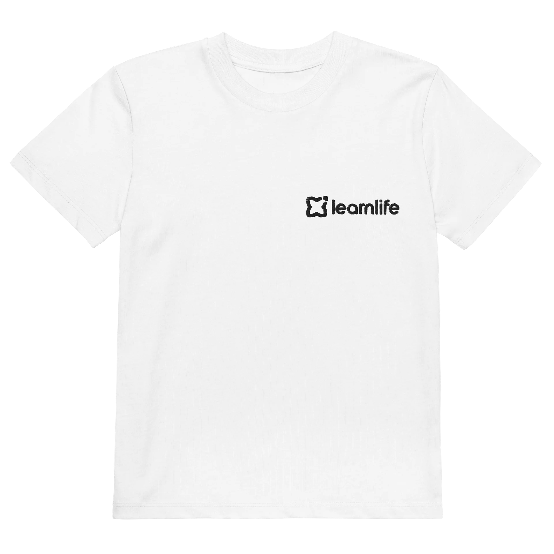 Kids Tee - Organic Embroidered - Black Logo product image (6)
