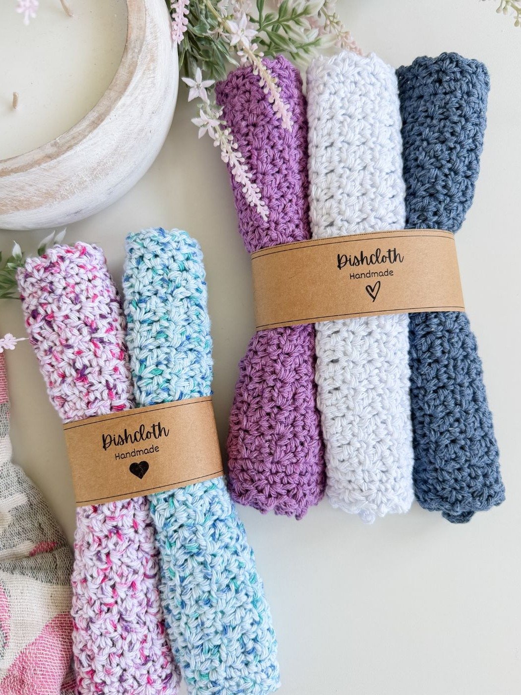 The Easiest Dishcloth Crochet Pattern product image (8)