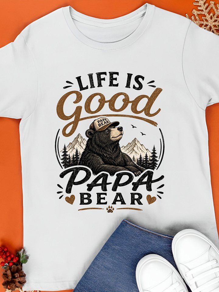 Life Is Good Papa Bear Shirt product image (1)