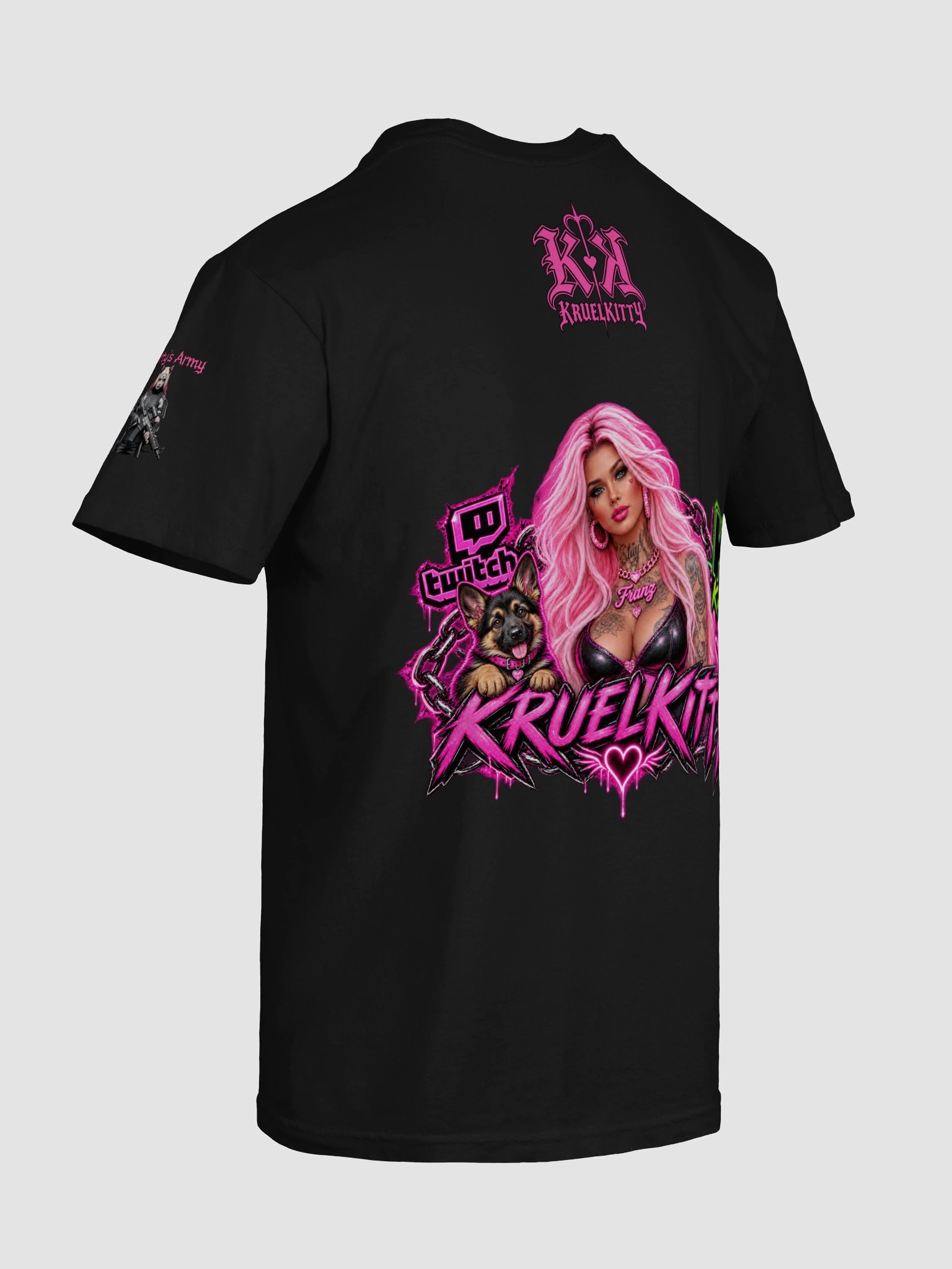Bone-a-fied Kruel Kitty T Shirt product image (16)