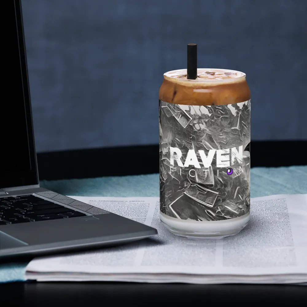 Raven Fiction 16 oz Can-Shaped Glass product image (33)