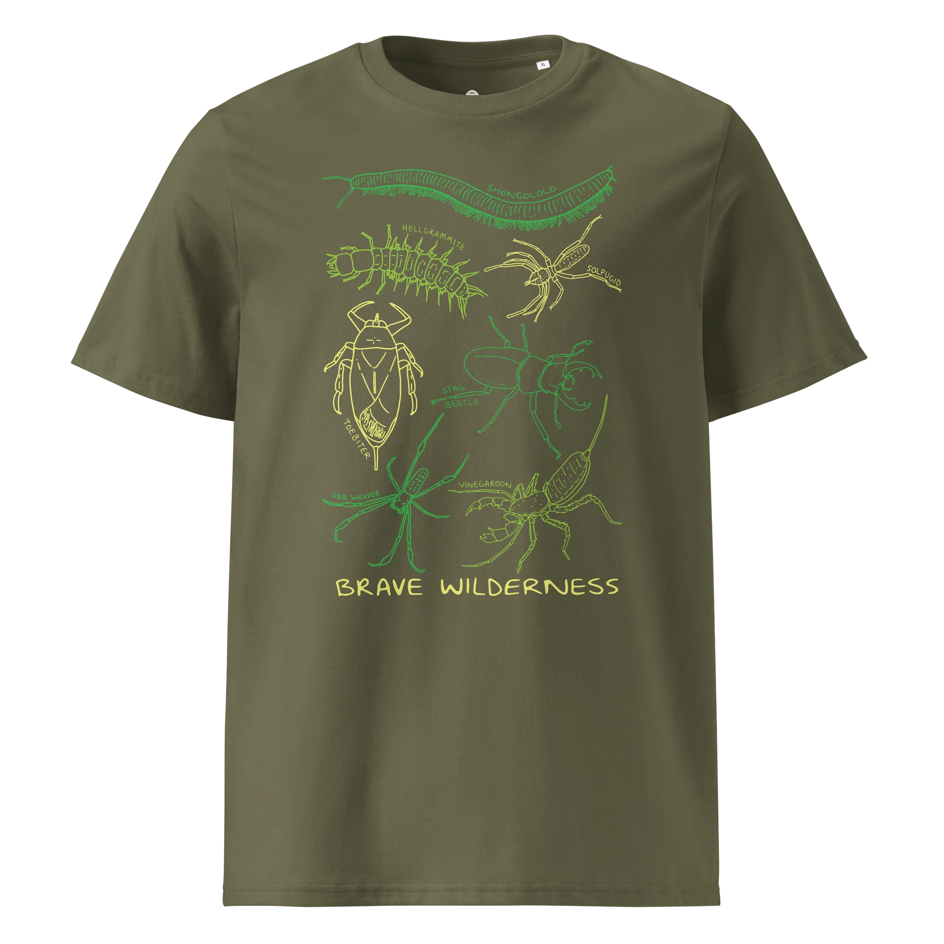 Creepy Crawlies Organic Unisex T-Shirt product image (25)