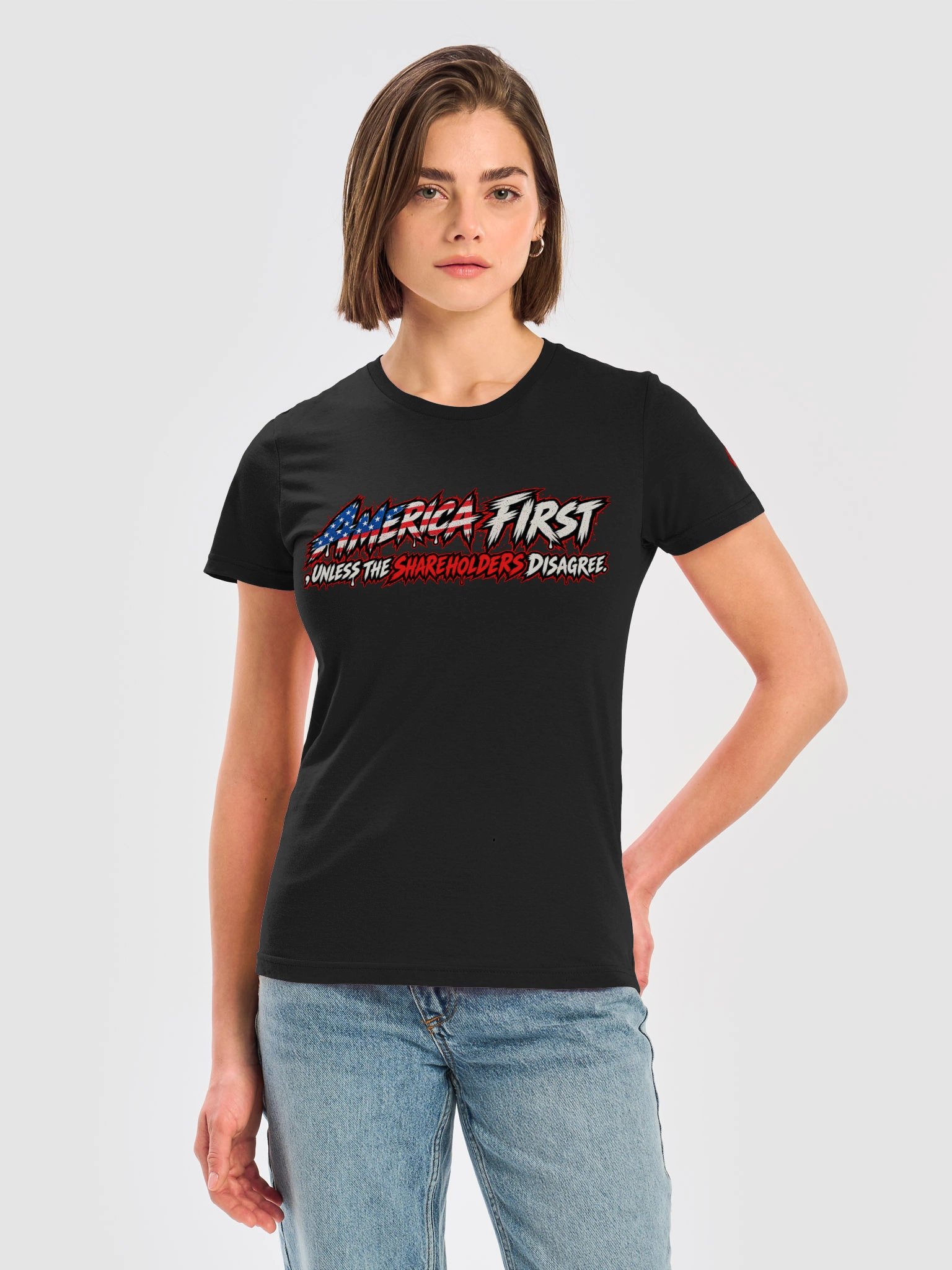 Women's America First Civic Menace T-Shirt product image (2)