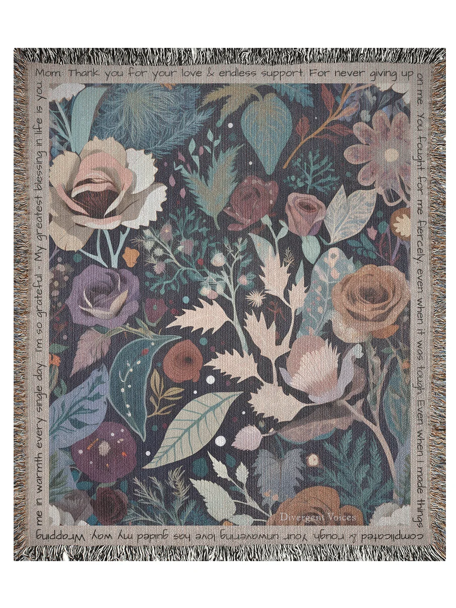 To My Mom Woven Blanket product image (1)