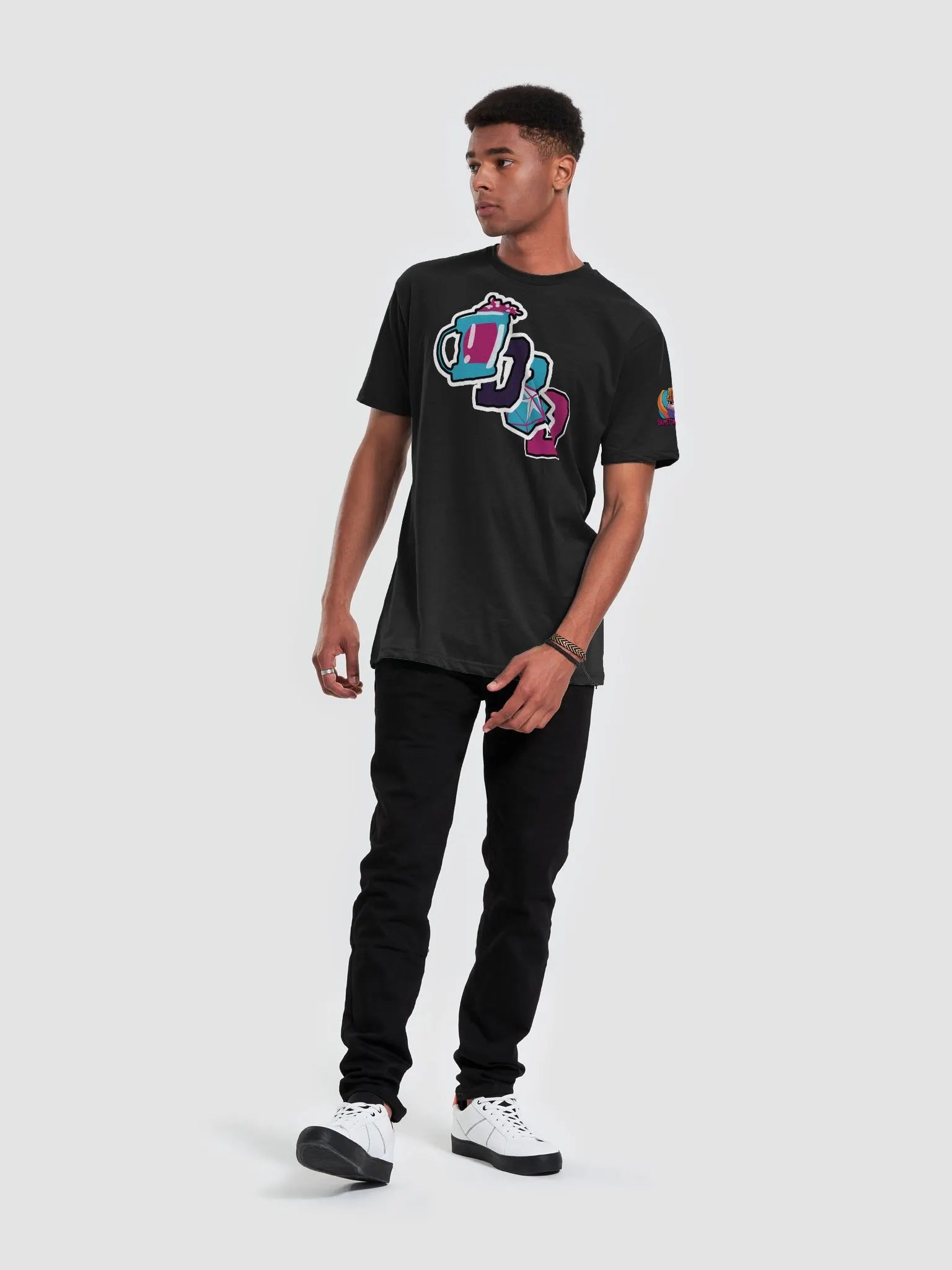Dylan's Drink & Draw Graphic T-Shirt product image (78)
