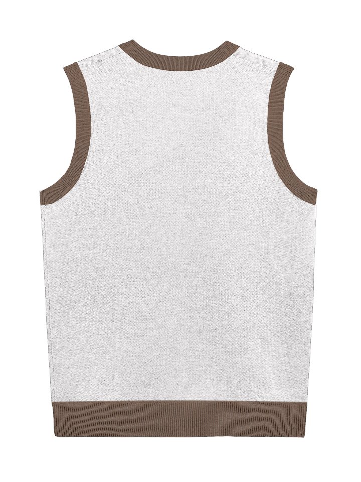 Mellow Apple Knitted V-Neck Vest product image (7)