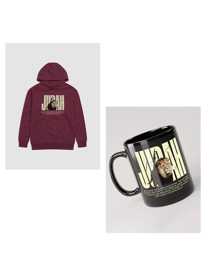Lion of Judah Premium Hoodie and Mug Bundle Offer product image (1)