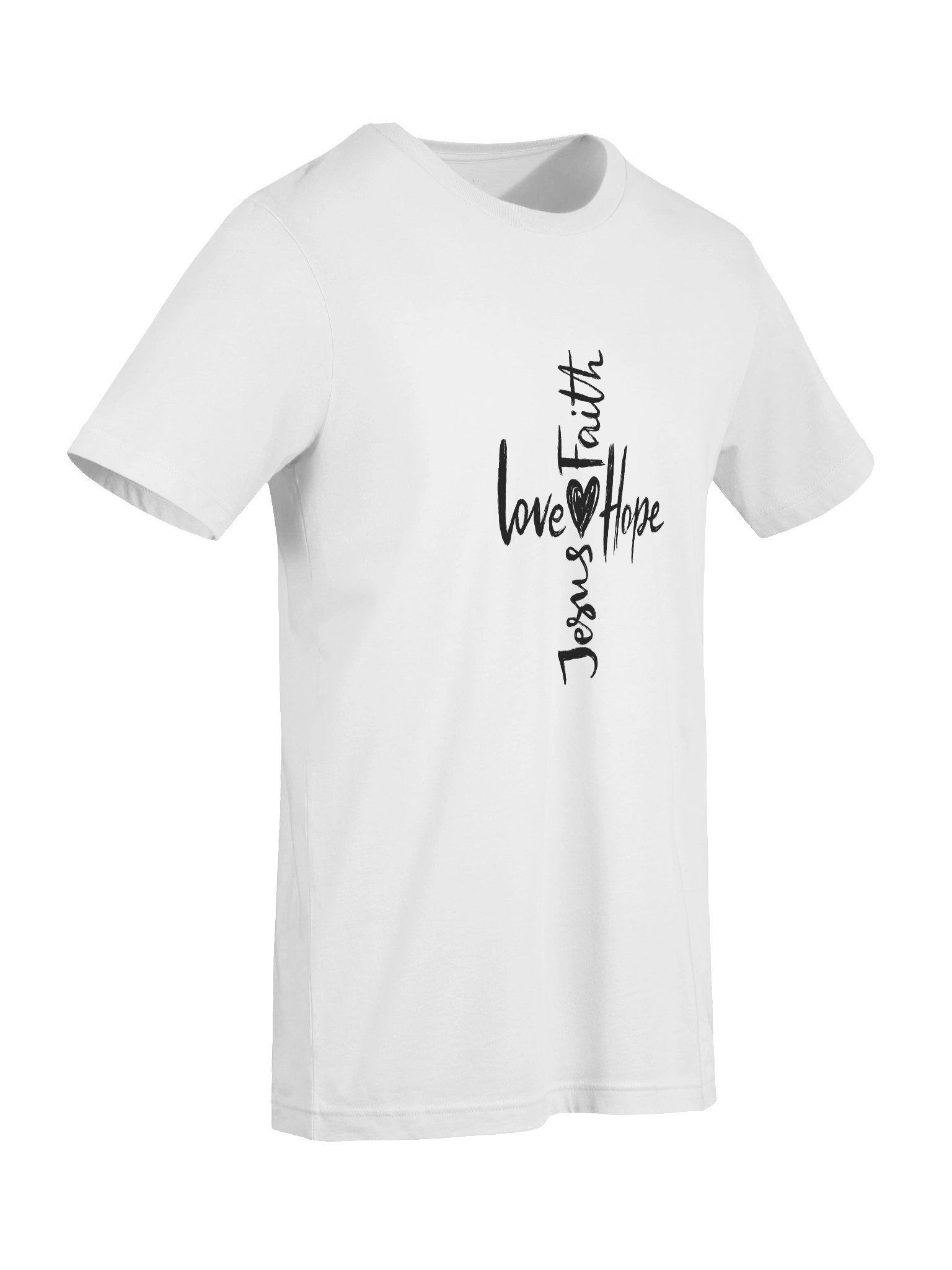 Love Faith Hope Jesus T-Shirt product image (6)