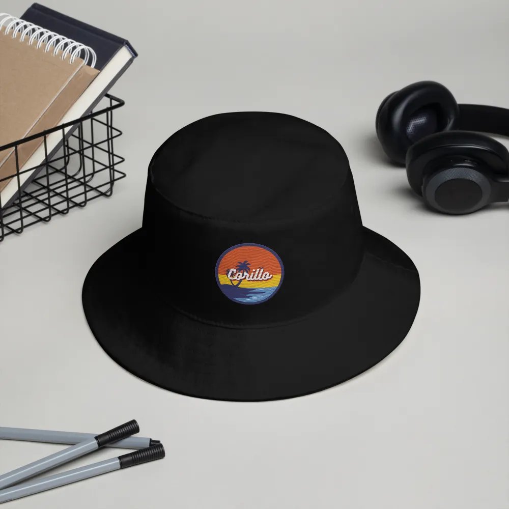 Summer Sunrise Embroided Bucket Hat product image (3)