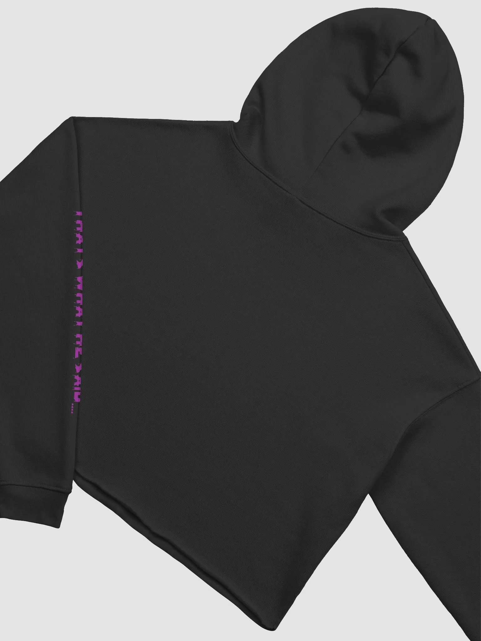 Bella+Canvas Fleece Crop Hoodie with 