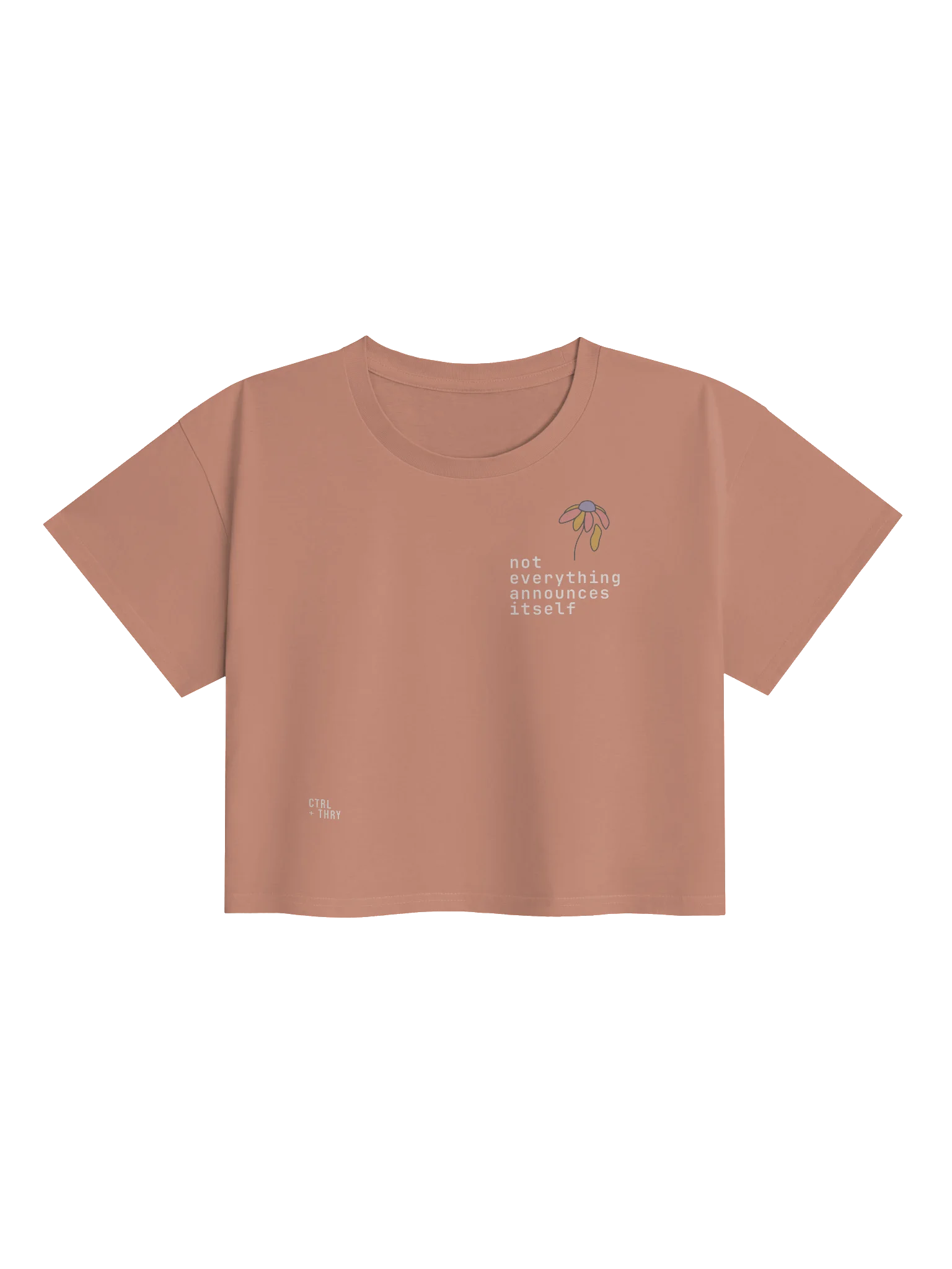 Blooming Consciousness Crop Top product image (2)