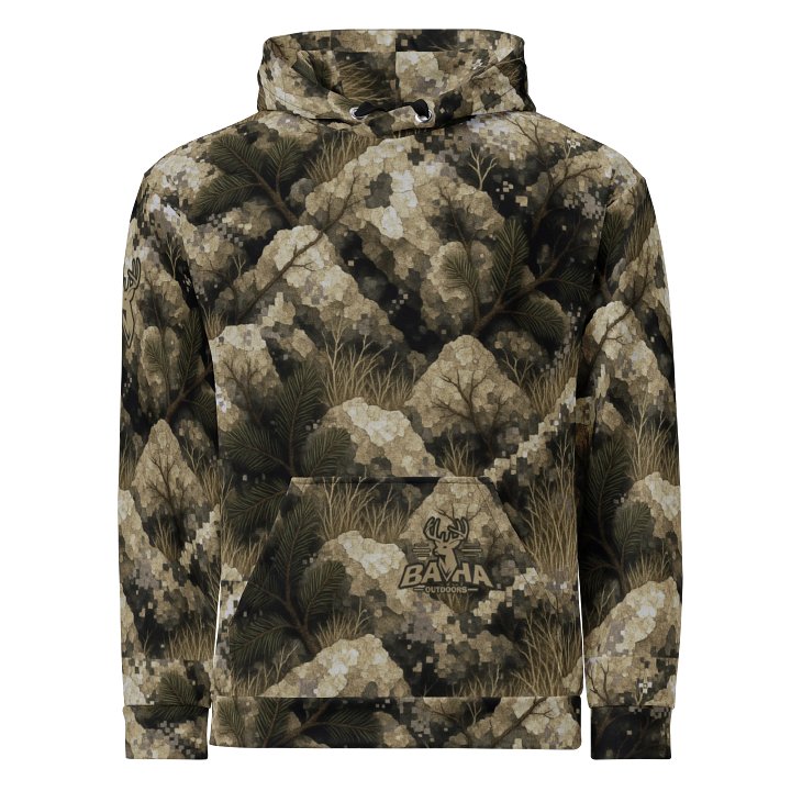 Baha Clifffade Camo hoodie product image (1)