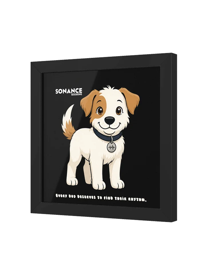 Sonance Dog Framed Matte Poster (Stand) product image (2)