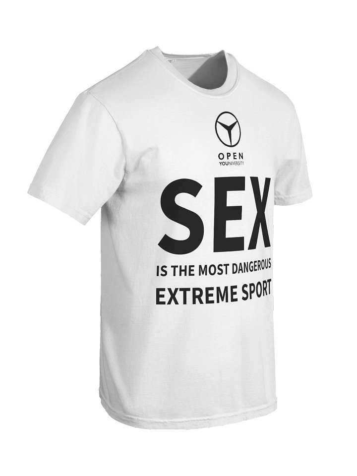 SEX IS THE MOST DANGEROUS EXTREME SPORT - White Version product image (2)