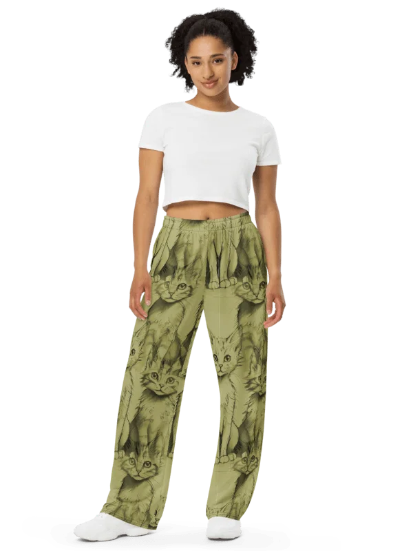 Wide Leg Pants The Cat Sketchbook Collection product image (1)