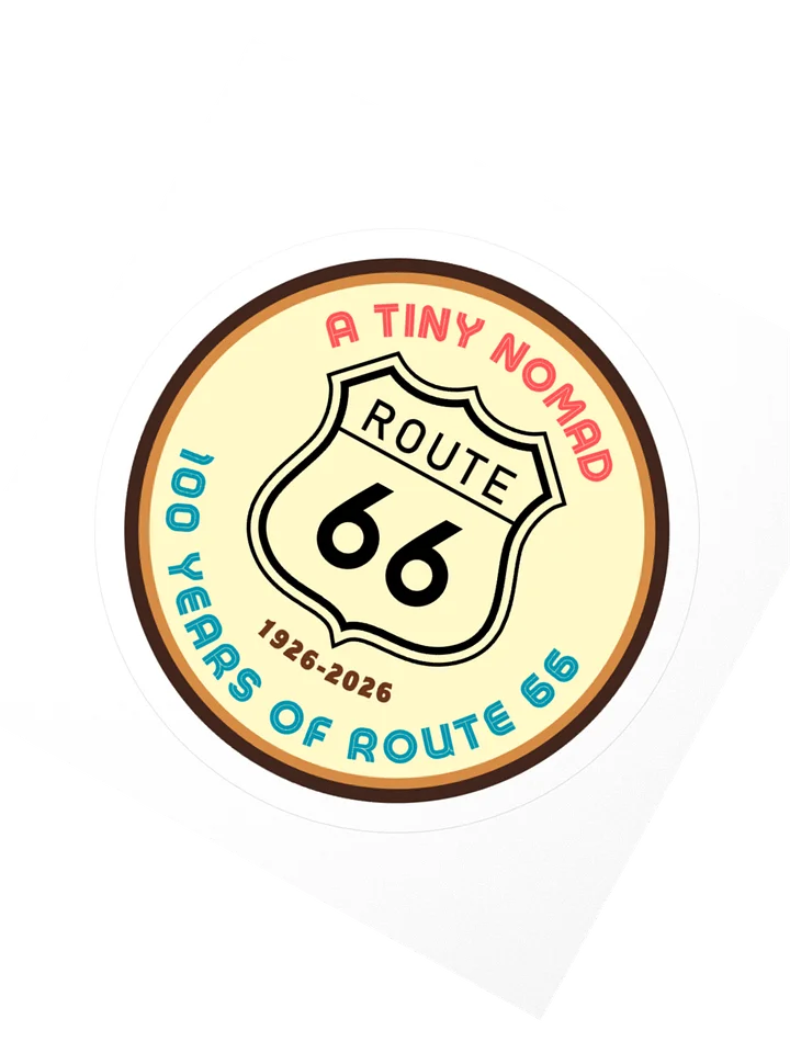 Limited Edition Tiny Nomad x Route 66 Sticker product image (2)