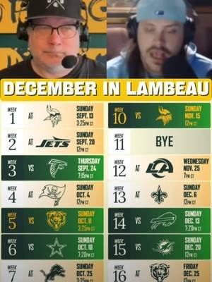 Reacting to the Packers 2026-7 schedule! #Packers #NFL #gopackgo #CarryTheG