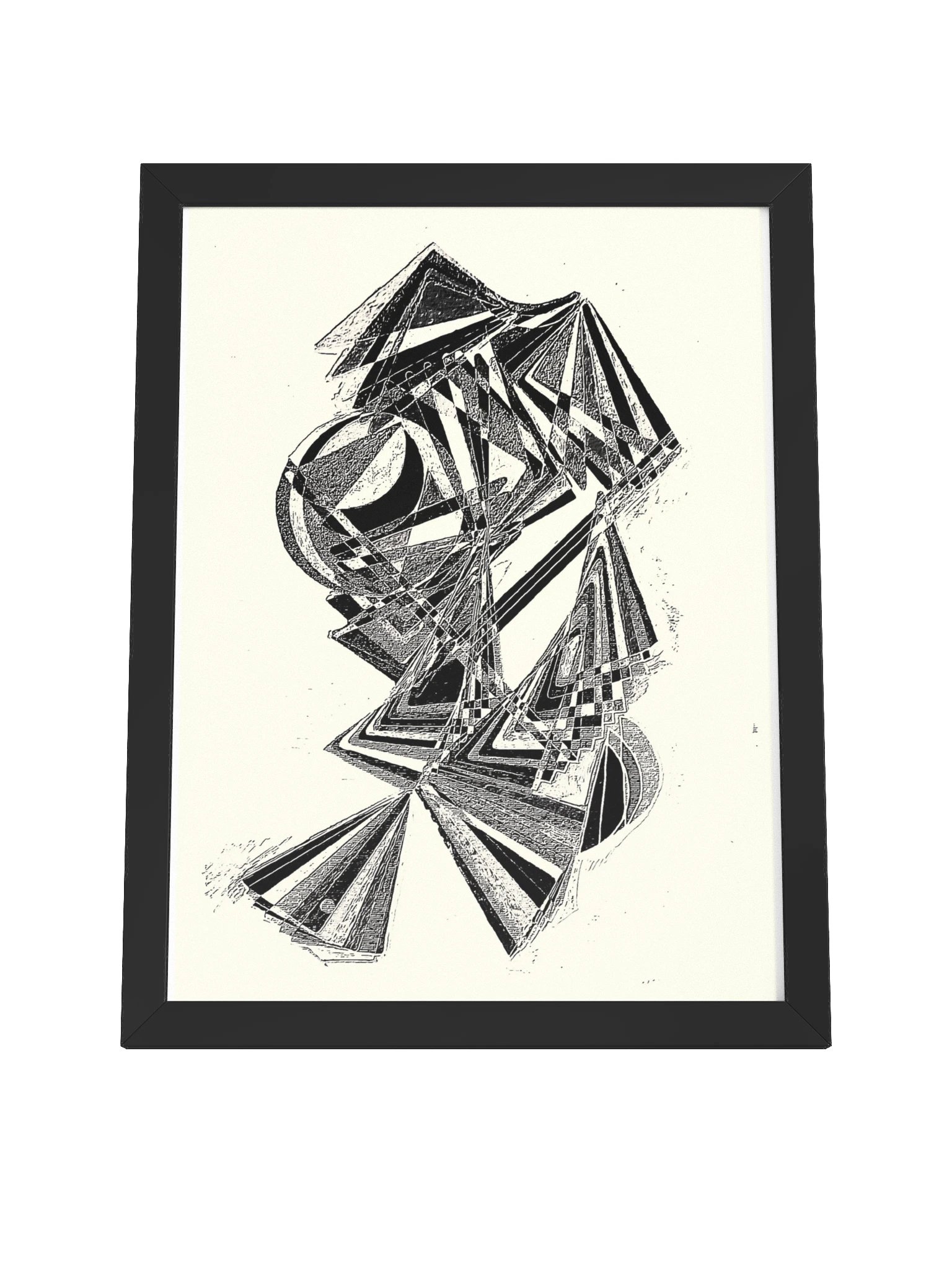 The Samurai 2026 (B&W) — Fine Art Print with Frame product image (4)