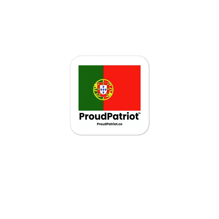 Portugal Flag Vinyl Sticker product image (1)