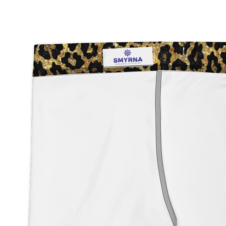 Trendy Gold Leopard Print Shorts for a Bold Summer Look product image (2)