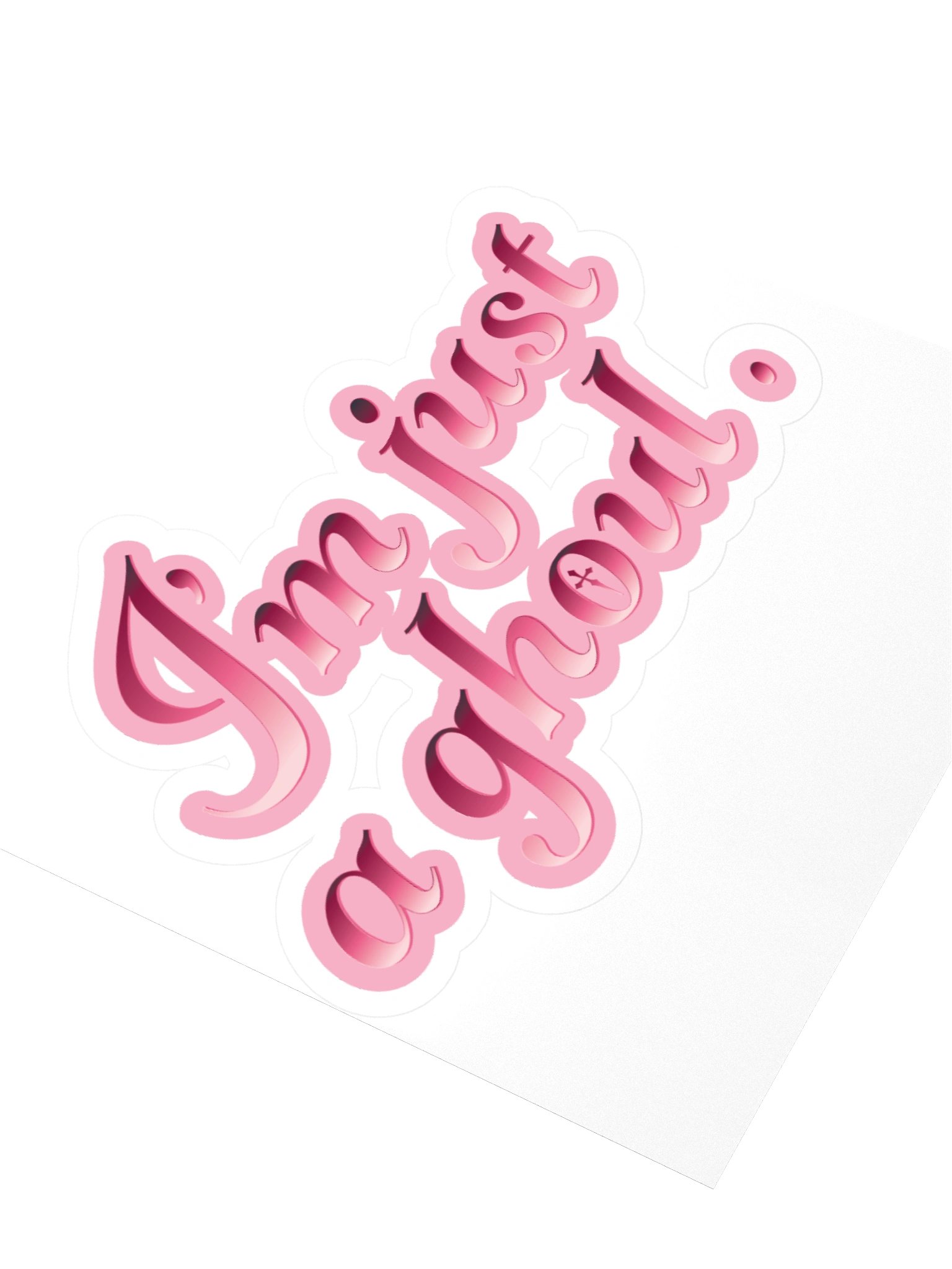 Just a Ghoul Sticker product image (3)