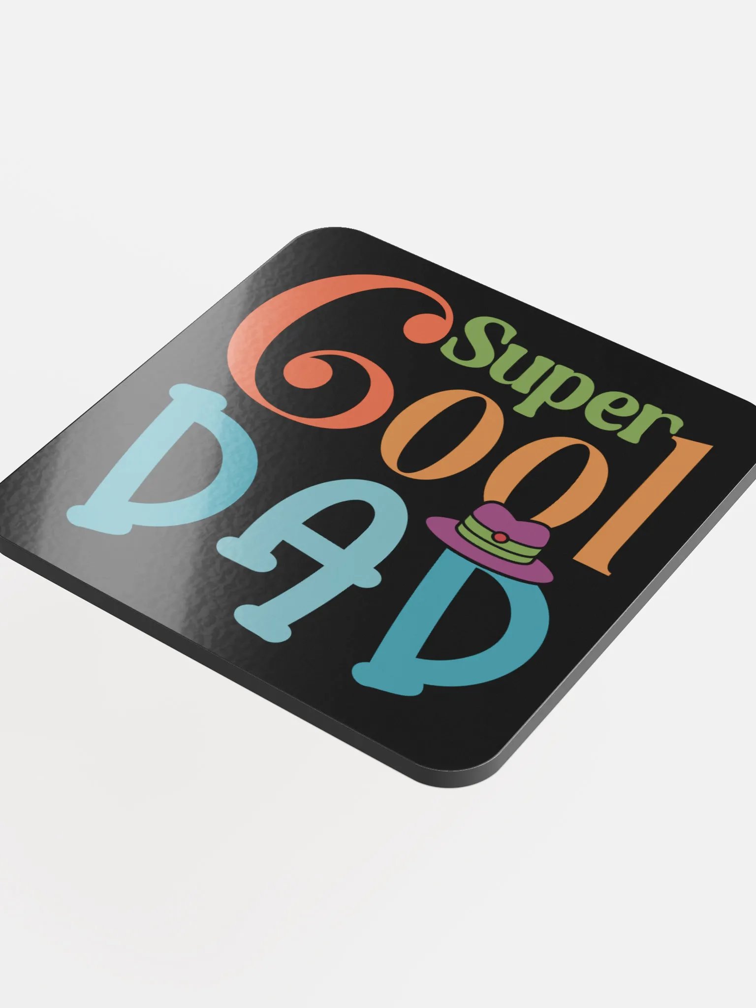 Super Cool Dad Cork Coaster product image (4)