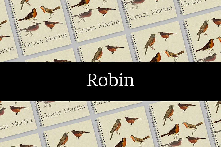 Robin Spiral-bound Notebook product image (2)