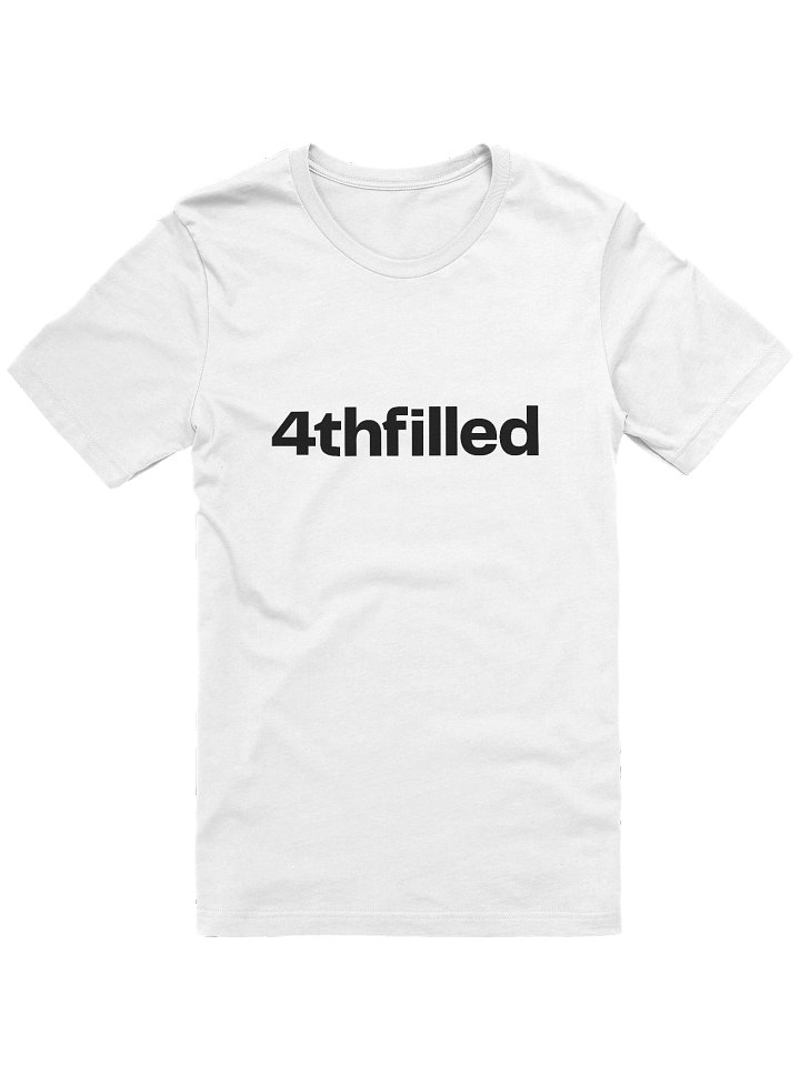 4thfilled Tee - White product image (1)