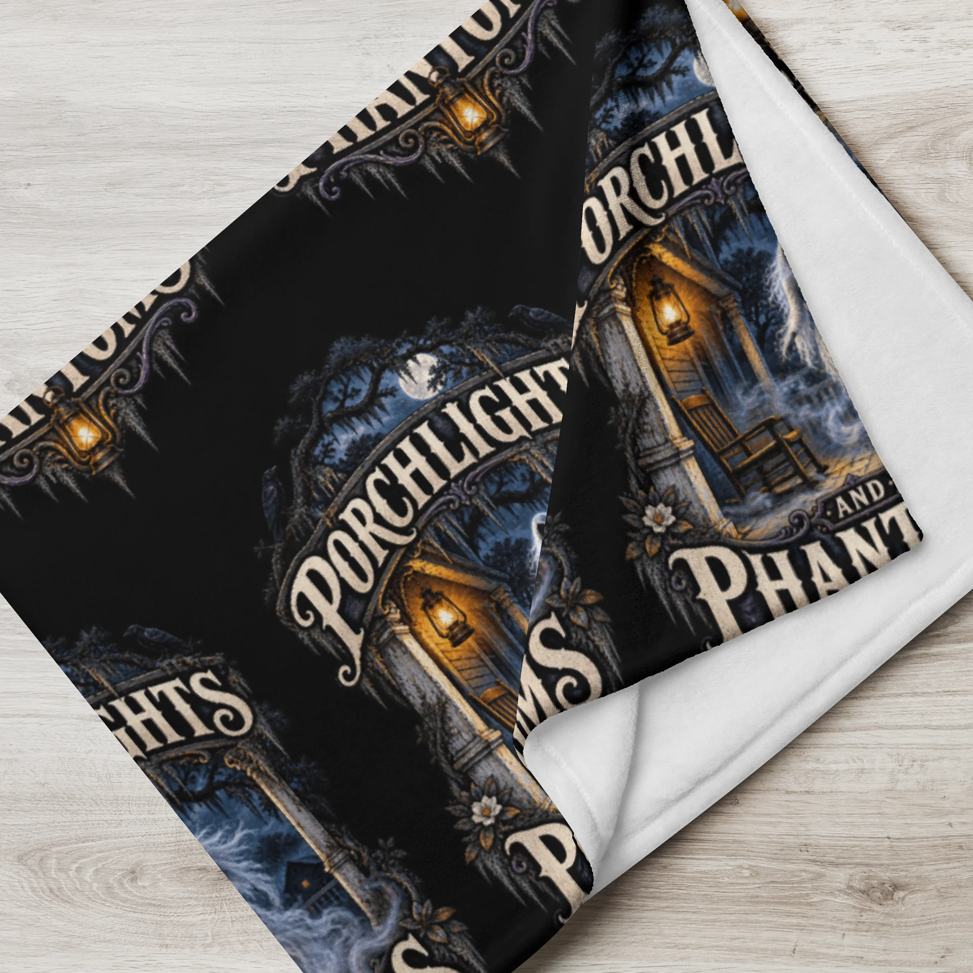 Porchlights and Phantoms throw Blanket product image (3)