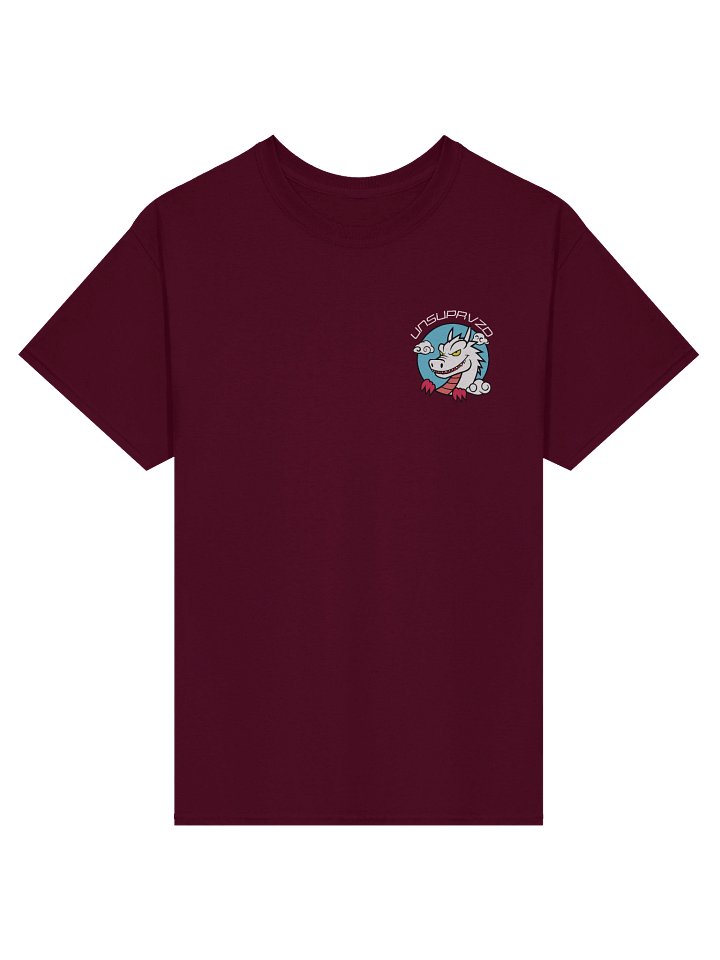 UNSUPRVZD Burgundy Dragon Tee product image (1)