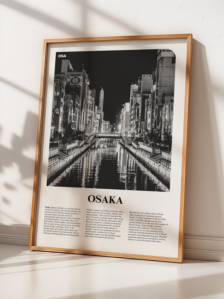 Osaka 01 Newspaper Poster product image (2)