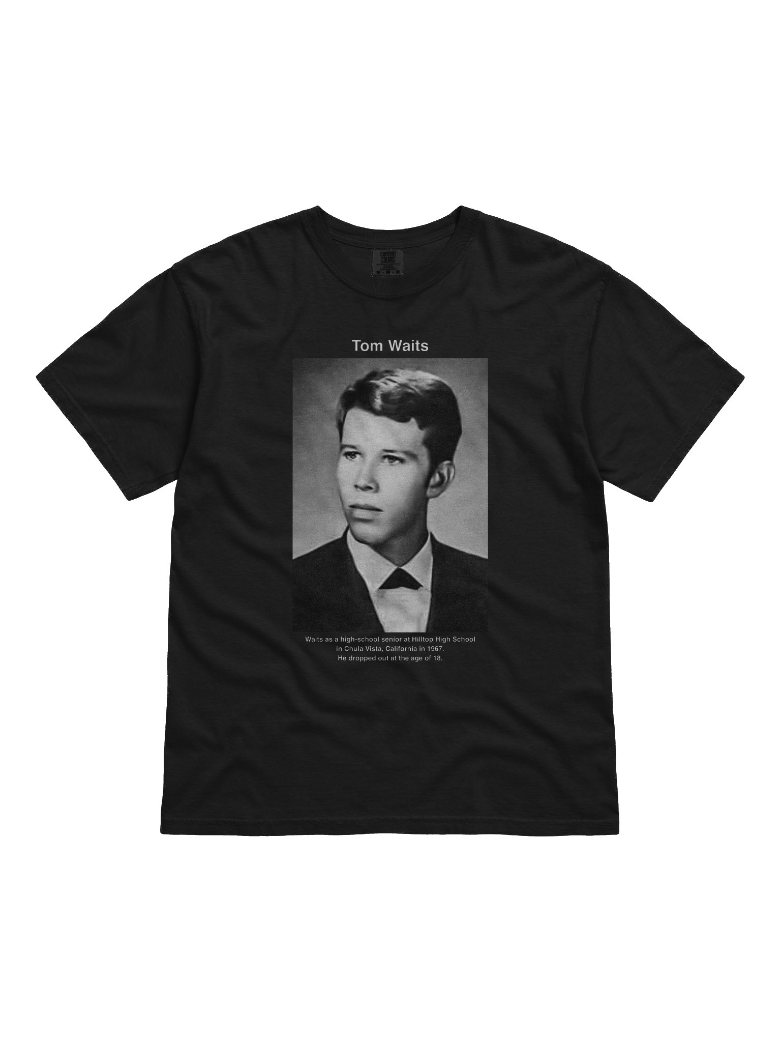 Tom Waits Wikishirt product image (1)