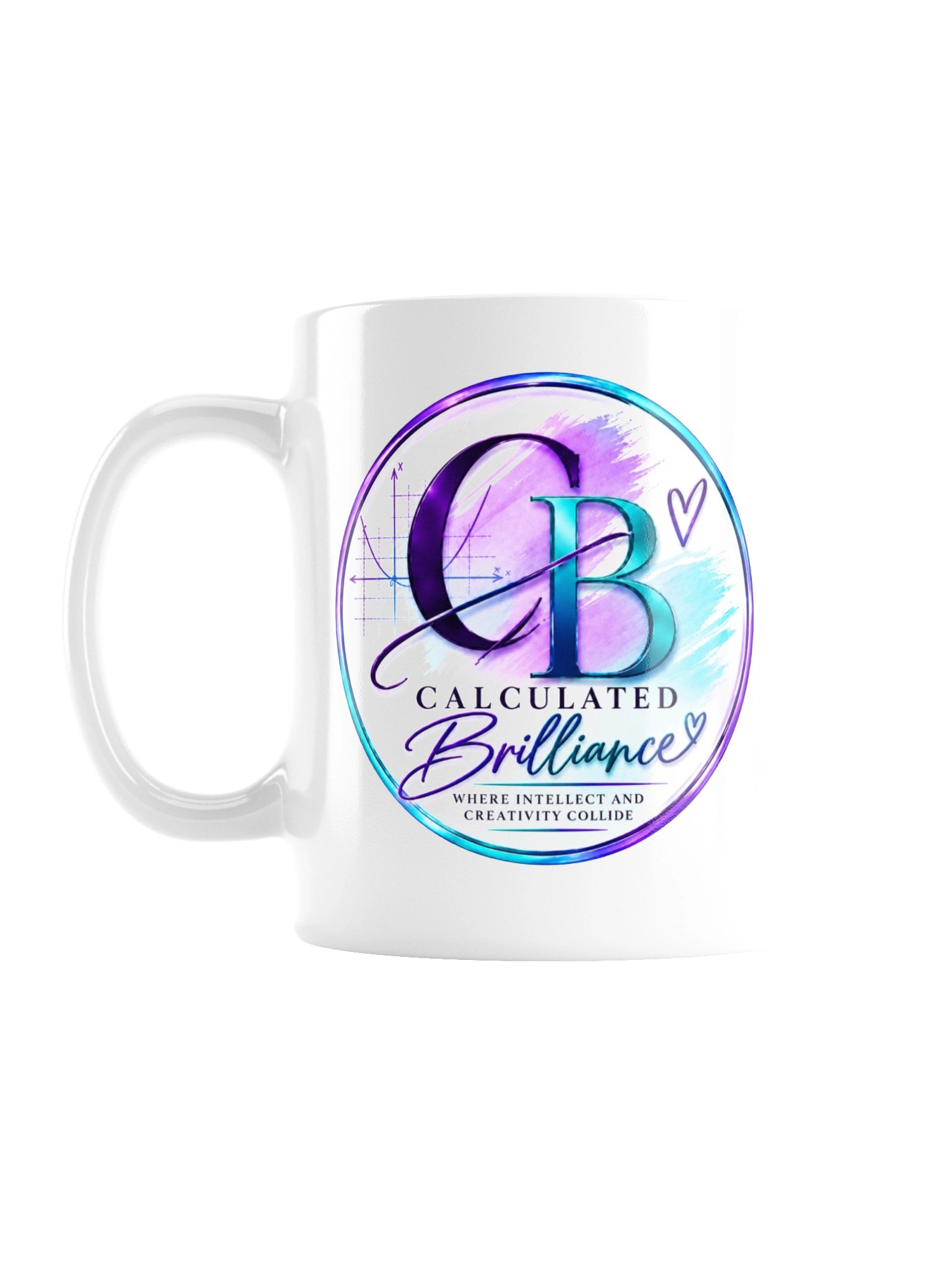 CB Signature Collide Mug | White · 11 oz product image (1)