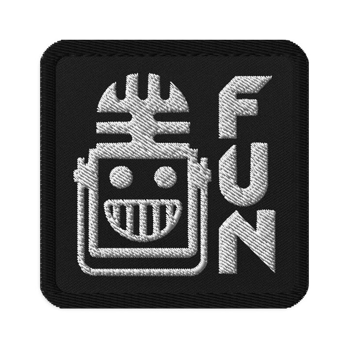 FUN Square Embroidered Patch product image (1)