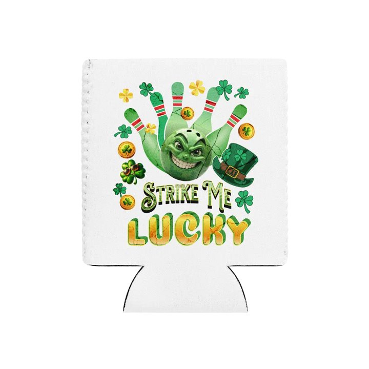 Strike Me Lucky Bowling Can Cooler product image (1)
