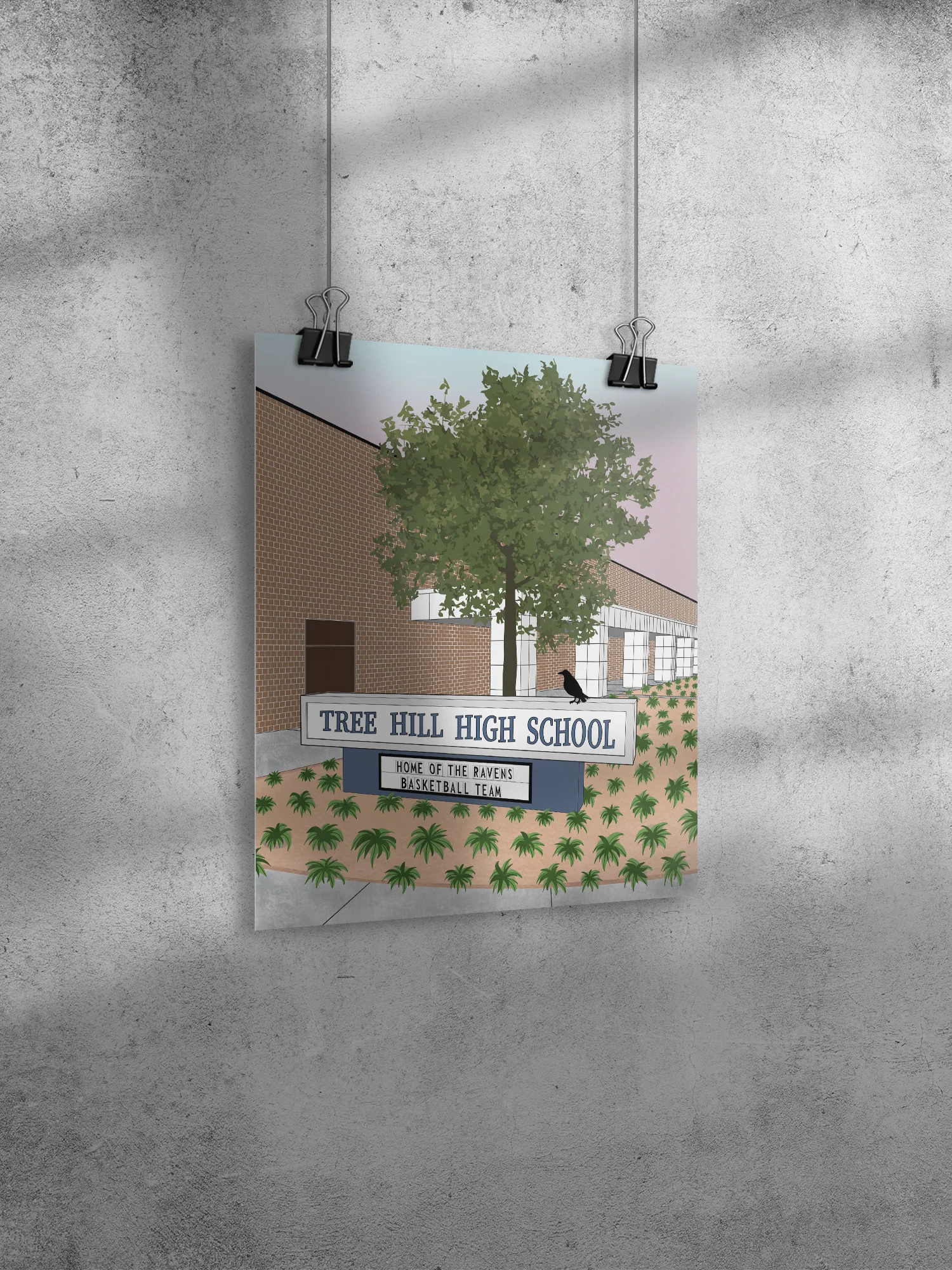 TH High School - Poster/Metal Print product image (3)