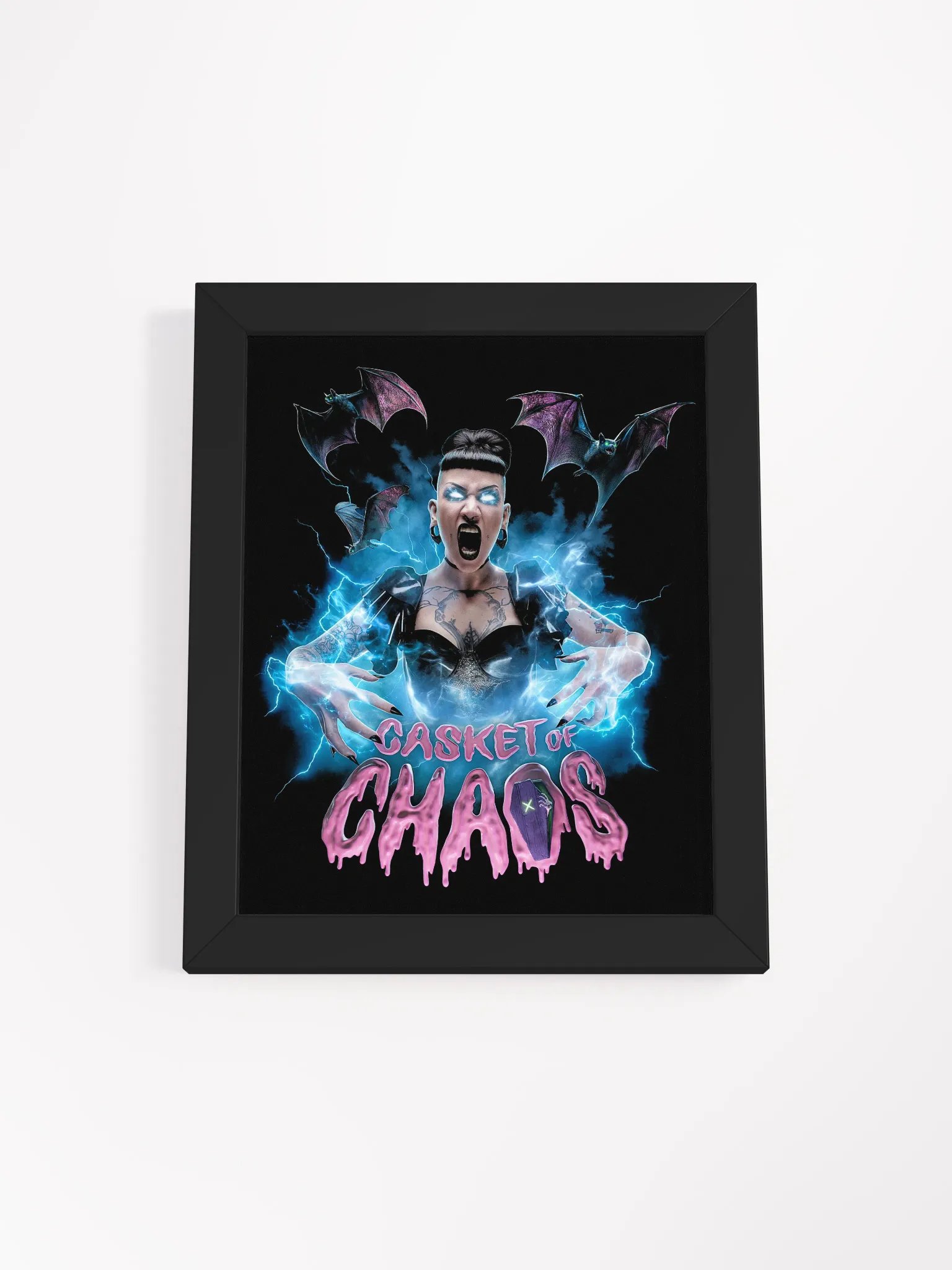 Casket of Chaos Horror Framed Wall Poster product image (3)