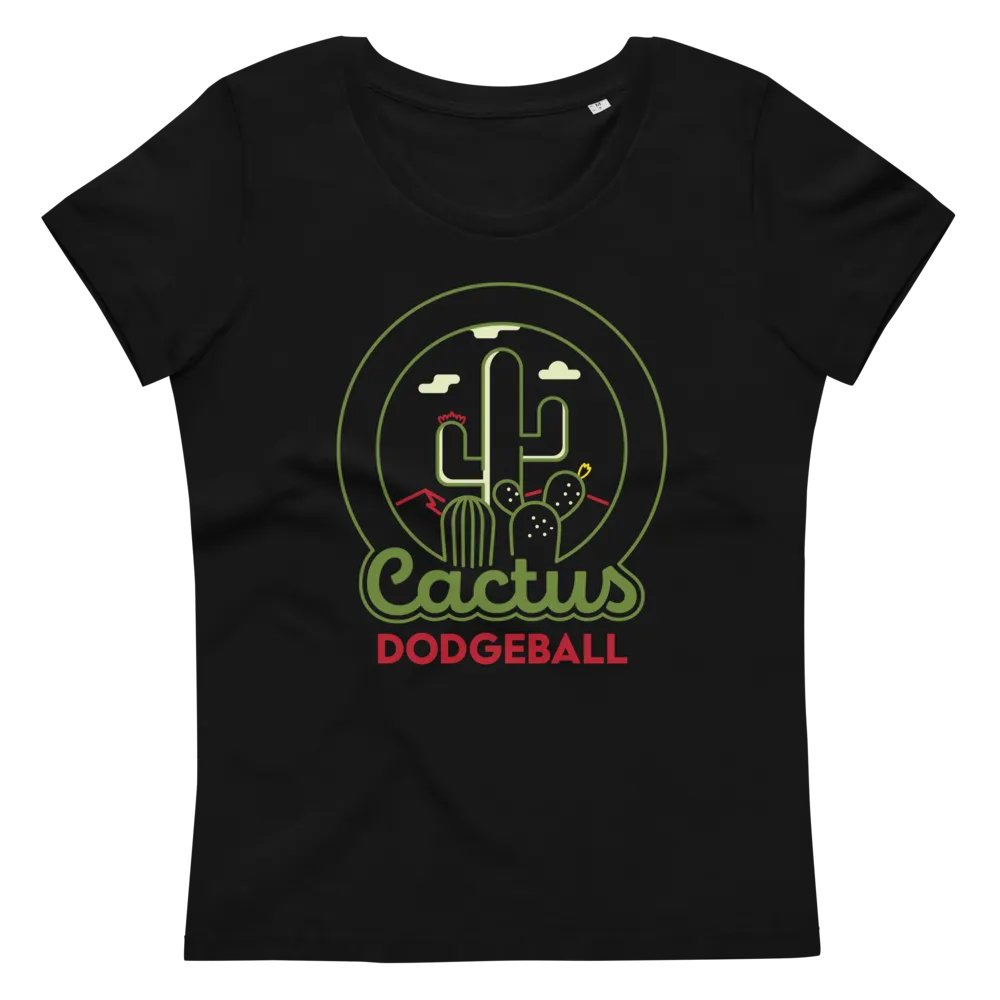 Cactus Dodgeball Women's Fitted Tee product image (3)