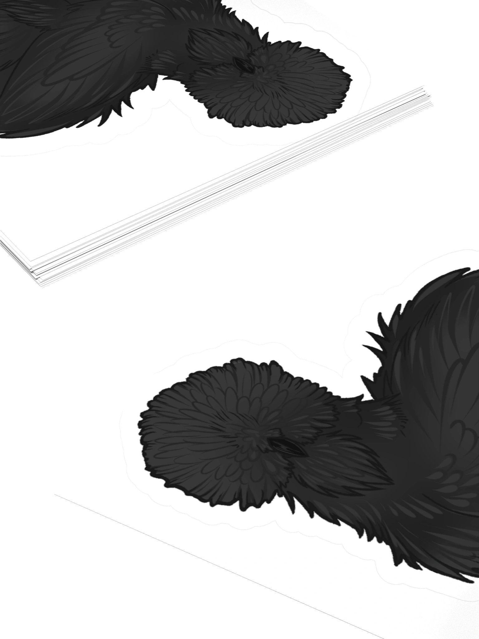 Silkie Chicken Sticker product image (4)